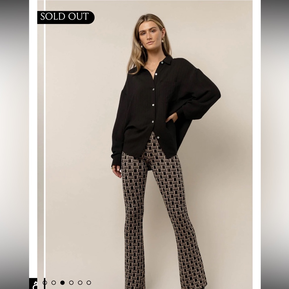 Bohme Patterned Knit Pants